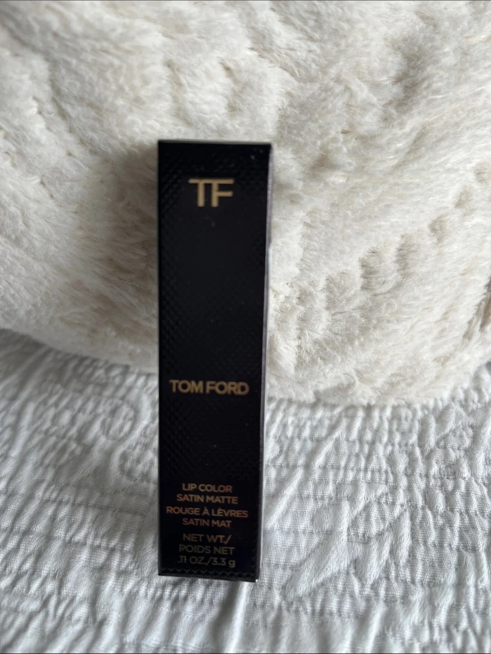 Tom Ford Lip Color Blush Honey Box in Black and Gold